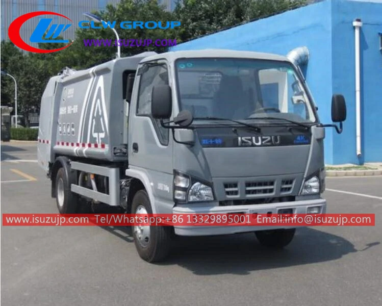 ISUZU 5m3 Autocar garbage truck price in Central Africa
