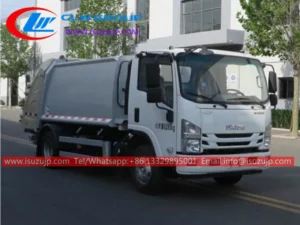 ISUZU 5m3 Freightliner garbage truck price in Guinea-Bissau