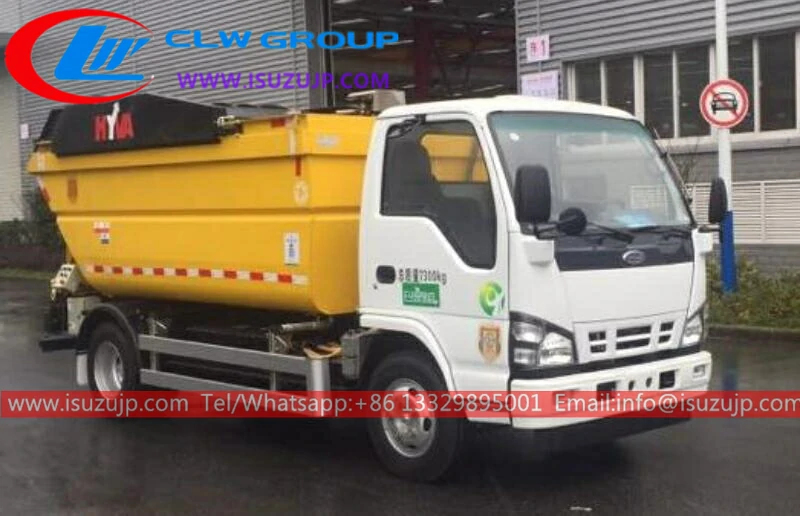 ISUZU 5m3 electric rubbish truck Burundi