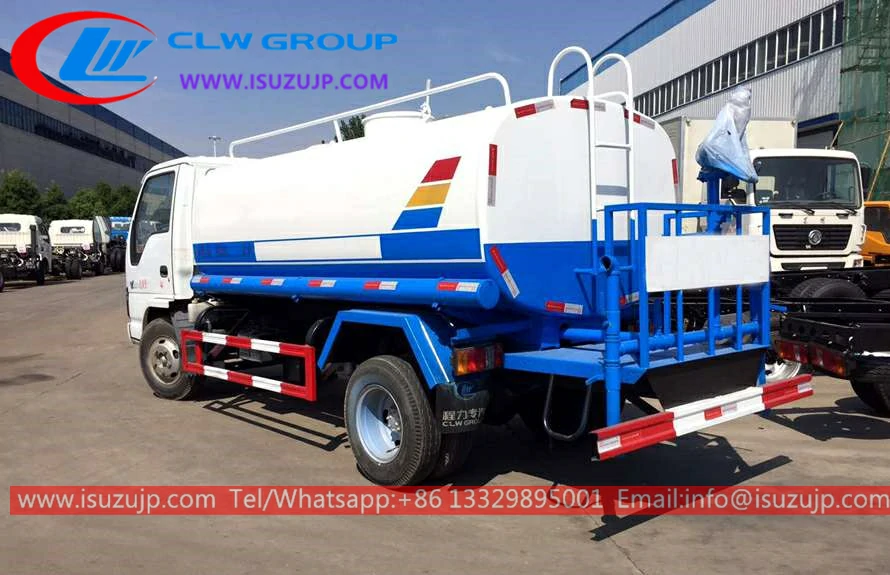 ISUZU 5m3 fresh water tankers for sale Philippines