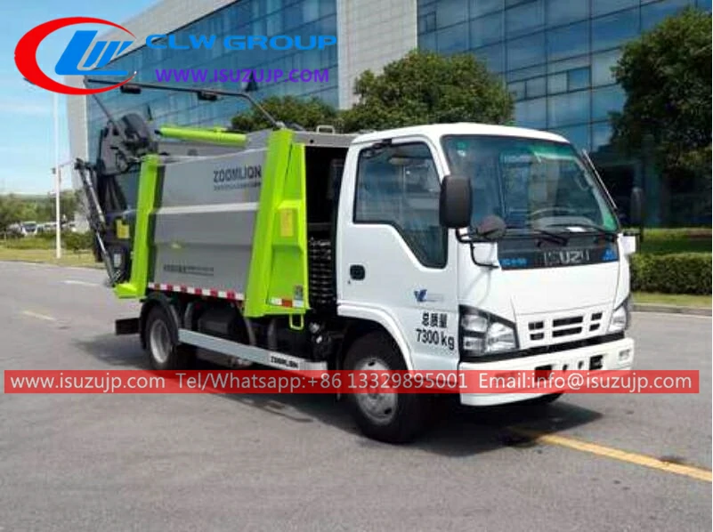 ISUZU 5m3 recycling truck for sale in Senegal