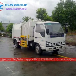 ISUZU 5m3 side loader bin truck Zambia