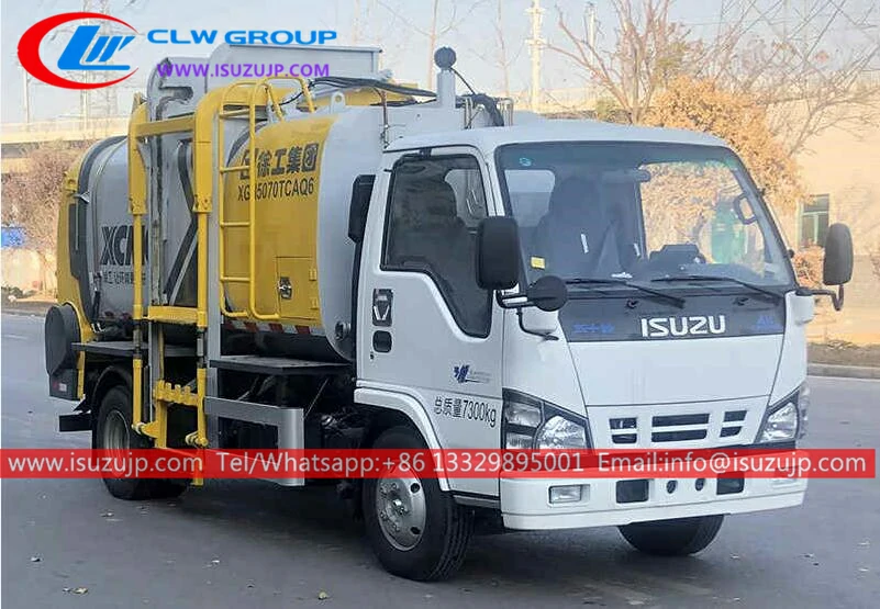 ISUZU 5m3 waste removal trucks for sale Kiribati