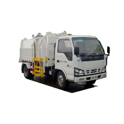 ISUZU 5t caminhão de lixo carregador lateral Angola