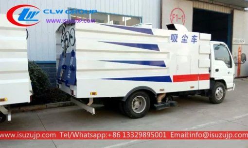 ISUZU 6 toneladang trak na vacuum cleaner Saudi Arabia