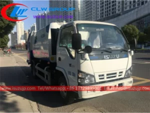 ISUZU 600P international garbage truck for sale Tanzania