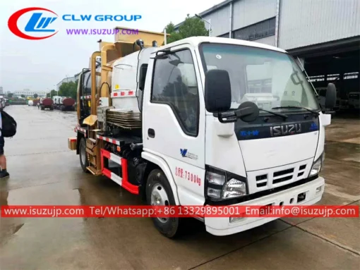 ISUZU 6cbm side loader container truck Argentina