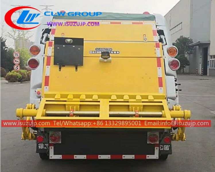 ISUZU 6cbm waste management garbage truck for sale in Sri Lanka