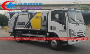 ISUZU 6cbm waste management garbage truck price in Sri Lanka