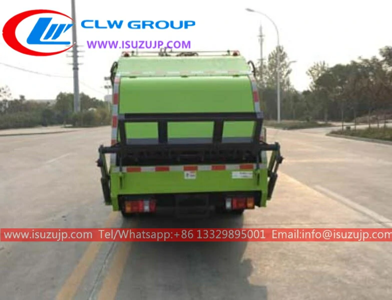 ISUZU 6cbm waste management trash truck Angola