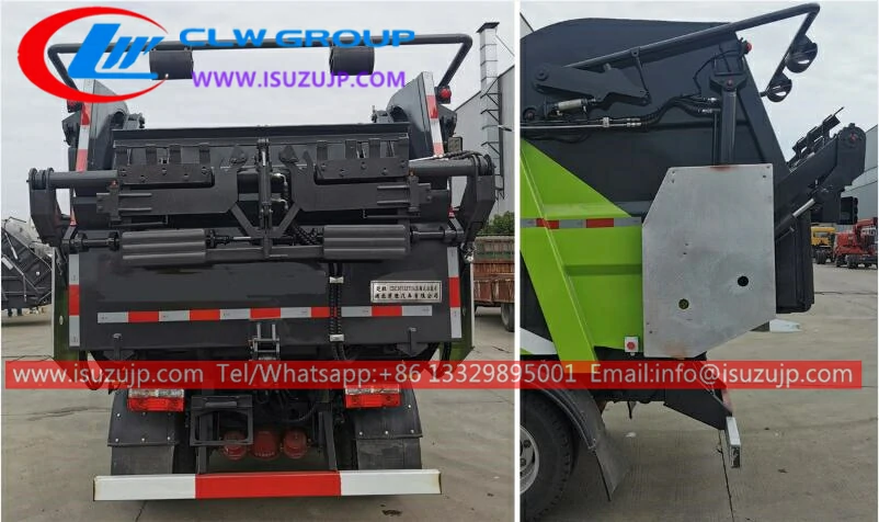 ISUZU 6m3 garbage compactor truck price in Mongolia