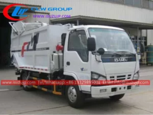 ISUZU 6m3 junk truck removal for sale in Turkmenistan