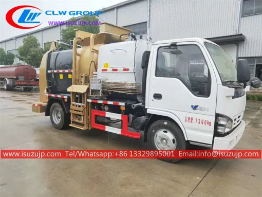 ISUZU 6m3 side loader รถบรรทุกขยะ อุรุกวัย