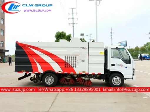 ISUZU 6t mechanical broom sweeper Thailand