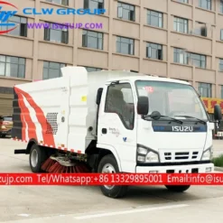 ISUZU 7cbm street sweeper machine Laos