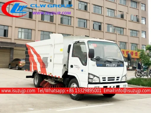 ISUZU 7cbm street sweeper machine Laos