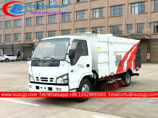 ISUZU 7m3 sokak süpürme kamyonu Vietnam'da