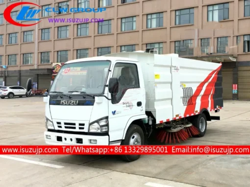 ISUZU 7m3 street sweeper truck in Vietnam