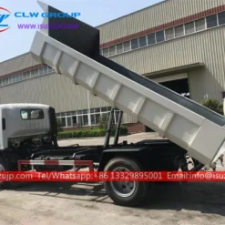 ISUZU 8 cubic meters trash dump truck Comoros