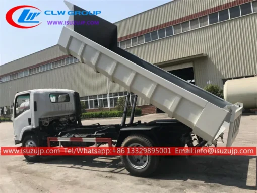 ISUZU 8 cubic meters trash dump truck Comoros