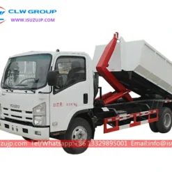 ISUZU 8 ton hook lift garbage truck Saudi Arabia