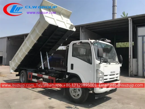 ISUZU 8 tonluk çöp kamyonu Madagaskar