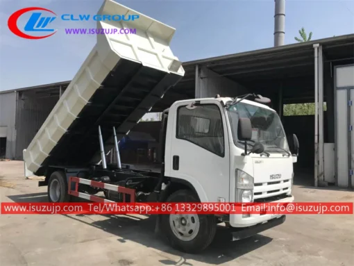 ISUZU ၈ တန်အမှိုက်ပုံအမှိုက်ပုံ Madagascar