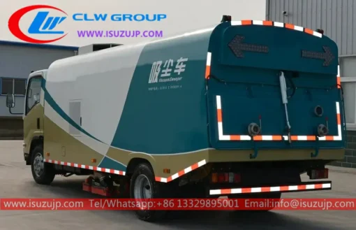 ISUZU 8 tonne truck mounted vacuum sweeper Guinea-Bissau