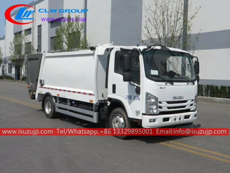 ISUZU 8cbm waste management rear loader price Nauru