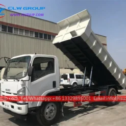 ISUZU 8mt garbage truck lifting dumpster Mauritius