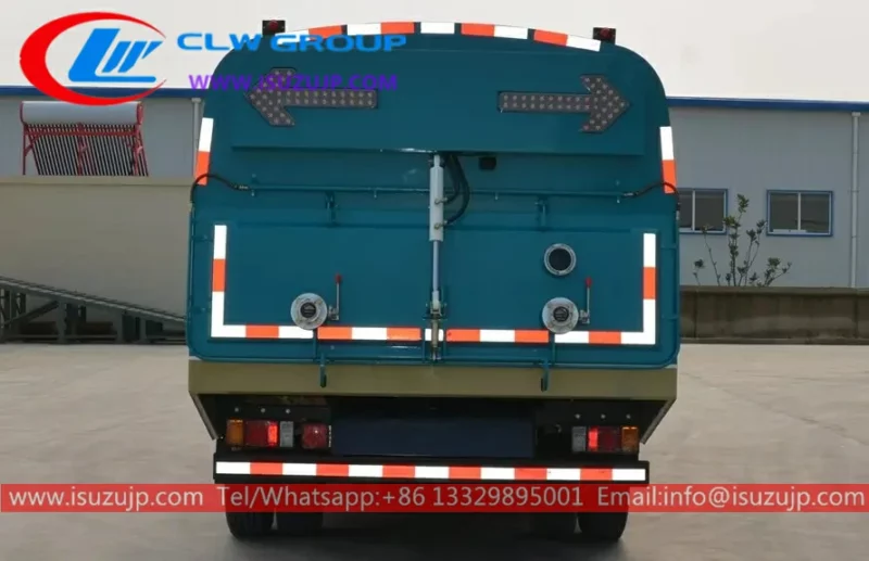 ISUZU 8mt road vacuum sweeper cleaner truck Guinea