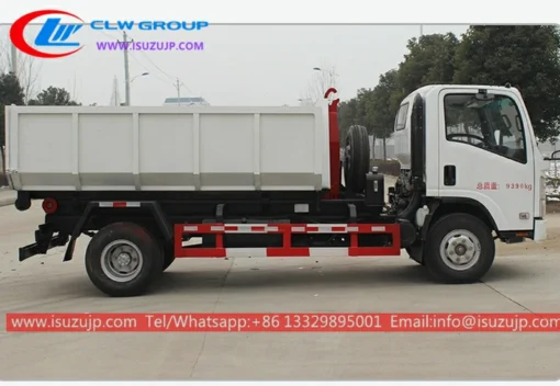 ISUZU 8t roll off hook lift caminhão basculante de lixo Bahrain