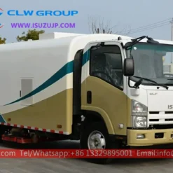 ISUZU 8t street sweeper with vacuum Ghana