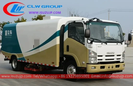 ISUZU 8t street sweeper na may vacuum Ghana