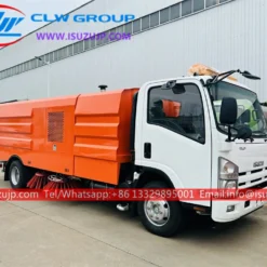 ISUZU ELF 12m3 street sweeper truck for sale