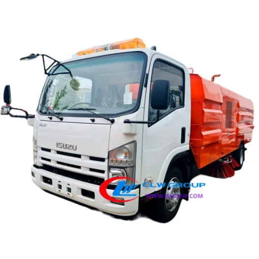 ISUZU ELF 12m3 paghuhugas at pagwawalis ng trak