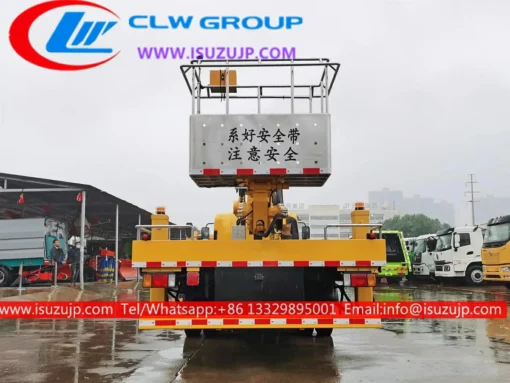 ISUZU ELF 26m manlift truck for sale
