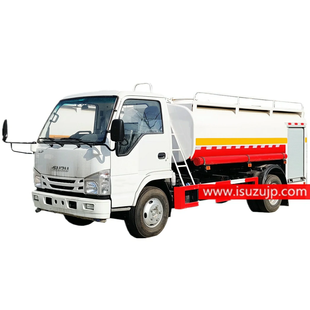 ISUZU small fire water tender truck