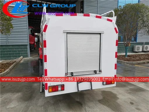 ISUZU ELF 4 ton water tanker fire truck