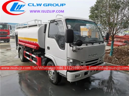 ISUZU ELF 4 ton water tender fire truck for sale