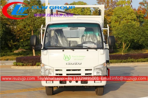 ISUZU ELF 4cbm মিনি স্কিপ বিন ট্রাক বিক্রয়ের জন্য