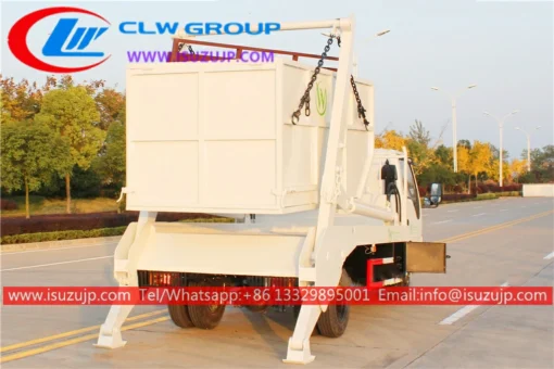 ISUZU ELF 4cbm mini skip truck for sale