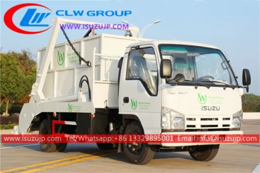 ISUZU ELF 4cbm mini skip chiqindi mashinasi sotiladi