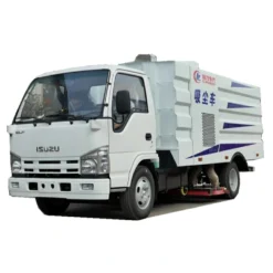 ISUZU ELF 4m3 dust suction truck in Democratic Republic of Congo