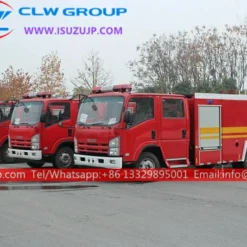 ISUZU ELF 5000liters airport rescue truck