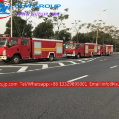 ISUZU ELF 5000liters water tender fire truck