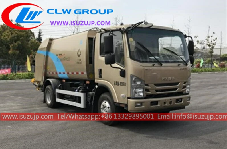 ISUZU ELF 5cbm trash dump truck price Kenya