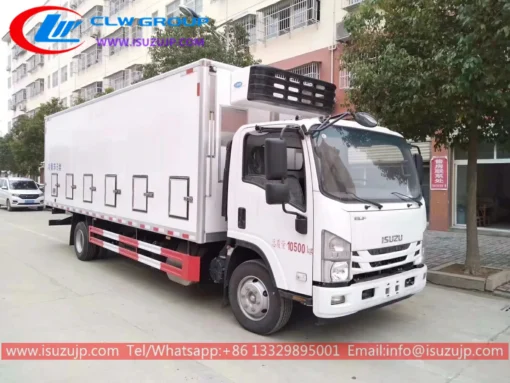 ISUZU ELF 6.8 mét xe tải gà ngày tuổi