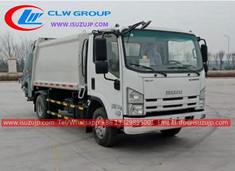 ISUZU ELF 6m3 waste disposal truck for sale in Gabon