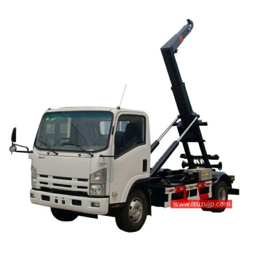 ISUZU ELF 8cbm hook roll off truck Jordan